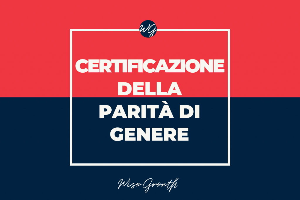 certificazione della parità di genere
